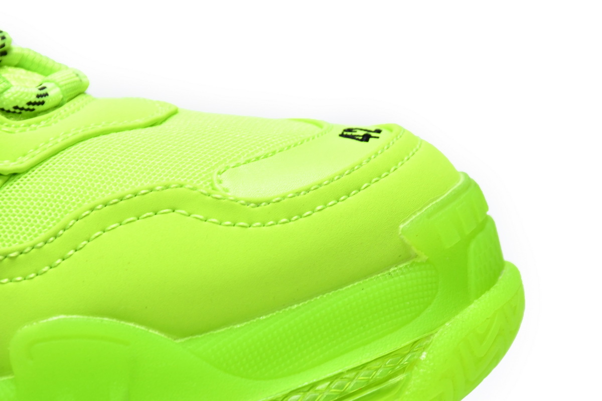Balenciaga Triple S Fluorescein 544351 WZFF1 7320 