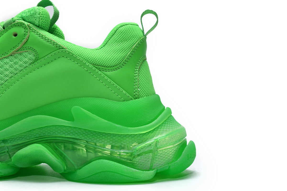 Balenciaga Triple S Fluorescent Green 541624 W09OL 3801