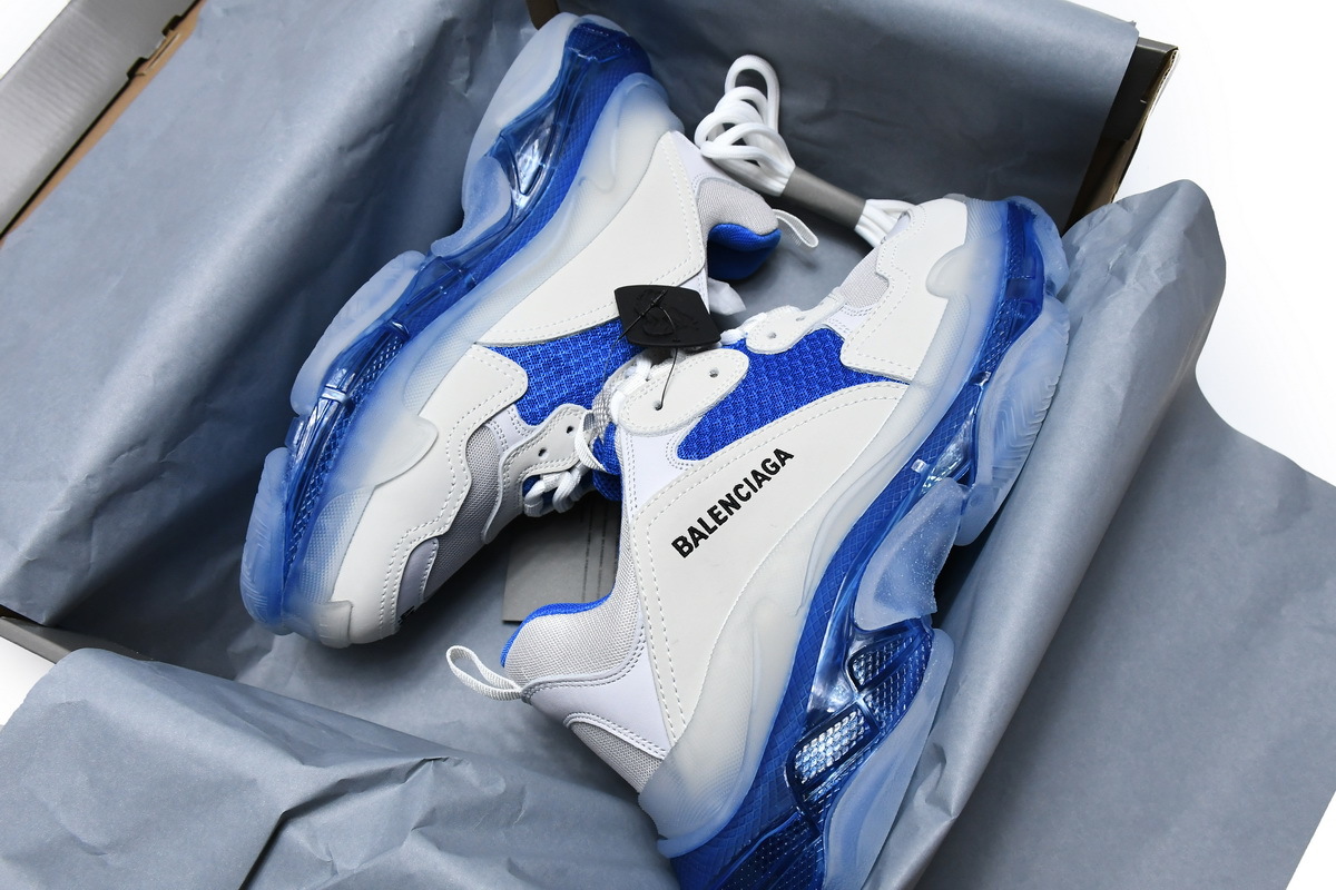 Balenciaga Triple S Grey Blue 541624 W090N 9169