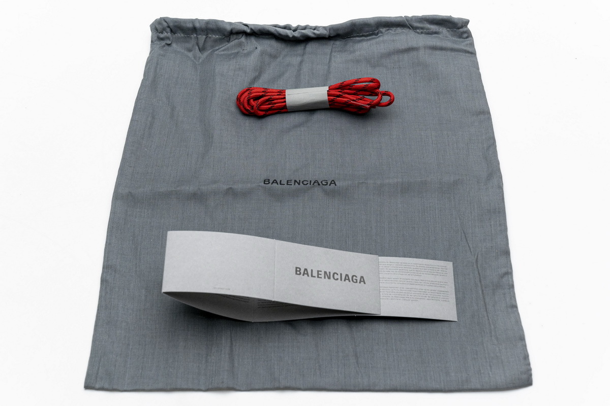 Balenciaga Triple S Letter Bright Red 524039 W2FA1 7632