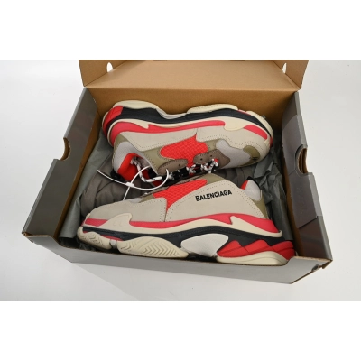 Balenciaga Triple S Red White Dark Grey 541624 W06E2 1863 02