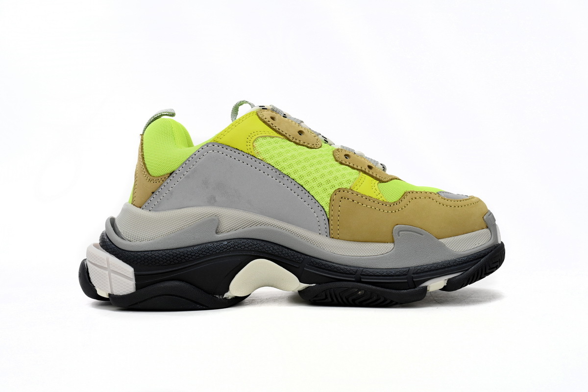 Balenciaga Triple S Triple Fluorescent Yellow 524039 W0903 1801