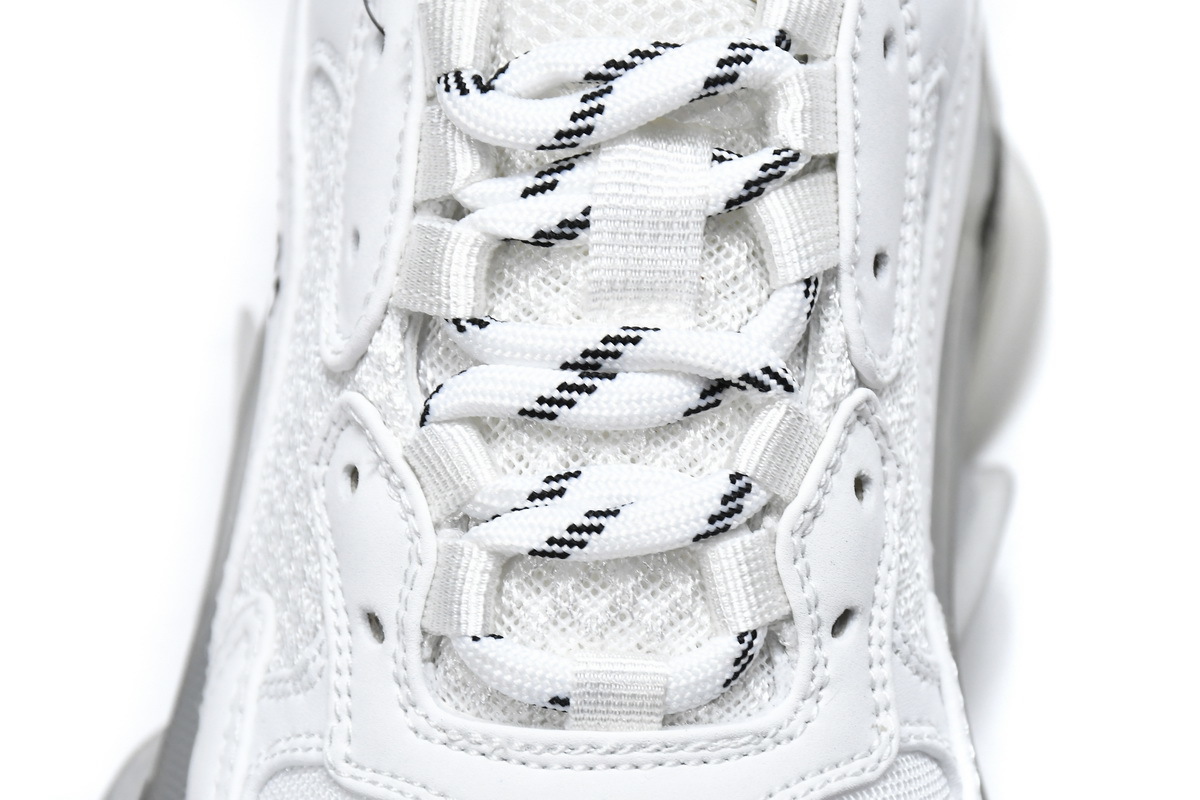 Balenciaga Triple S White Carbon Ash 544351 W0901 9001