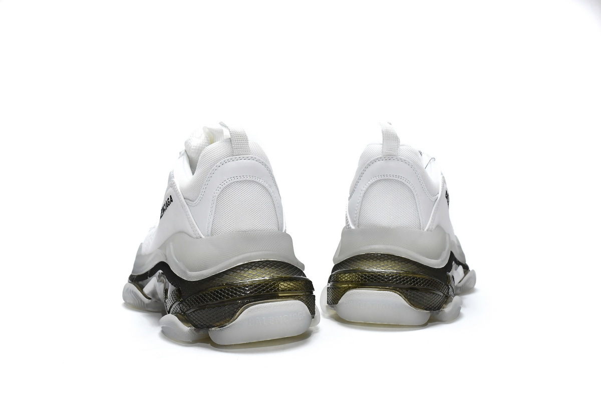 Balenciaga Triple S White Carbon Ash 544351 W0901 9001