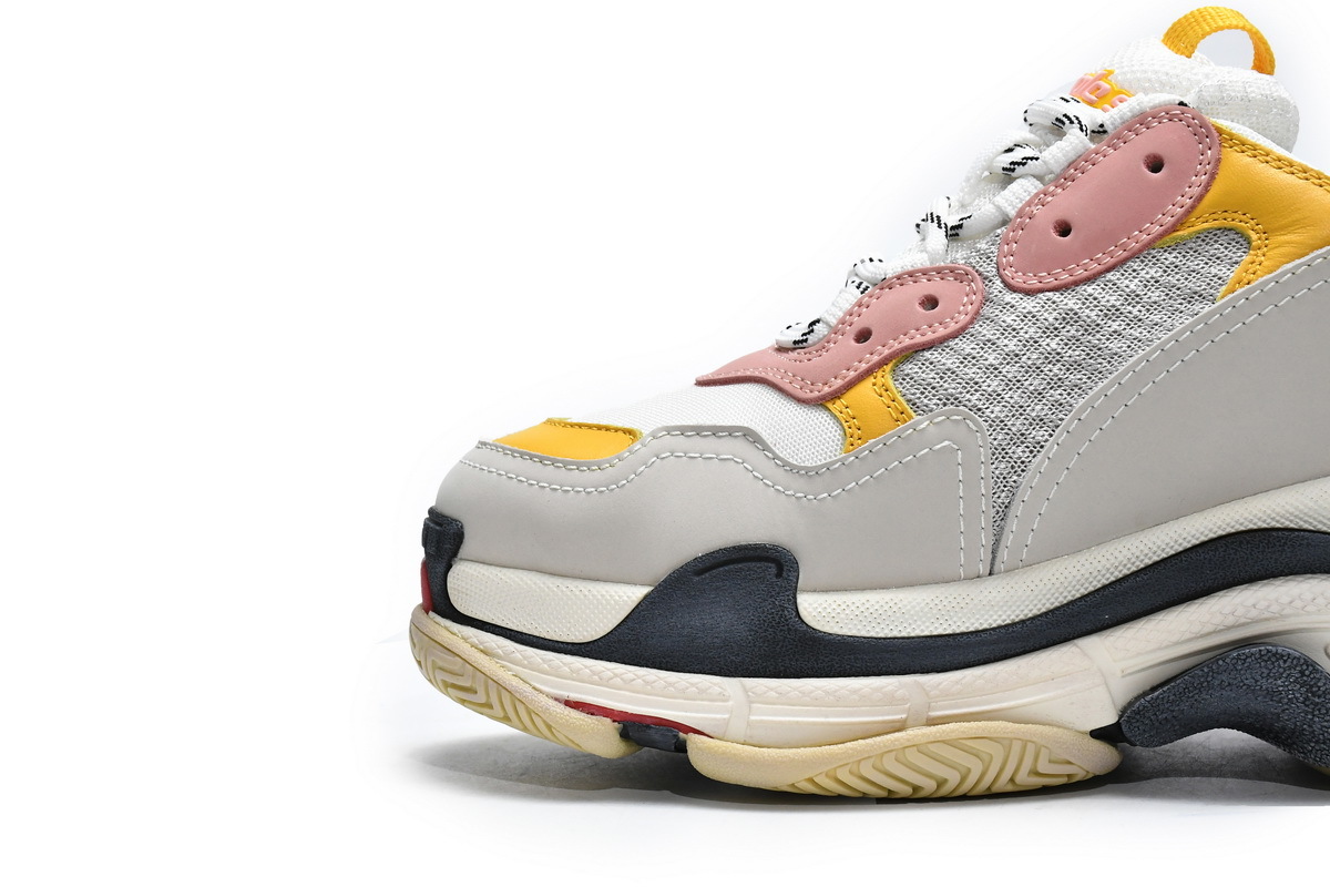 Balenciaga Triple S White Light Pink 524038 W09O5 9035