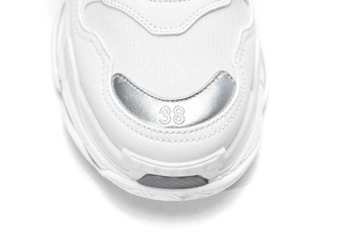 Balenciaga Triple S White Silver 524039 W2FS4 1200