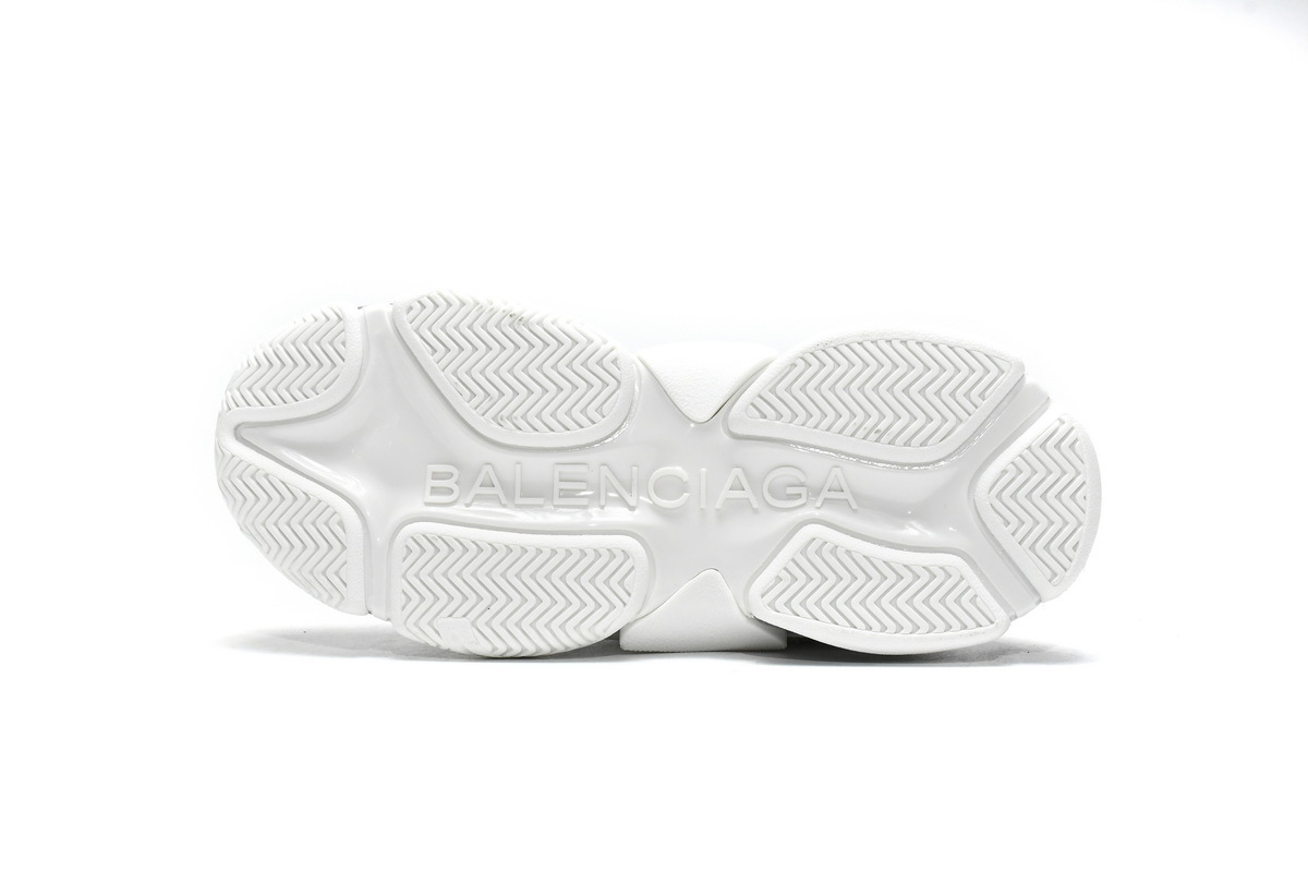 Balenciaga Triple S White Silver 524039 W2FS4 1200