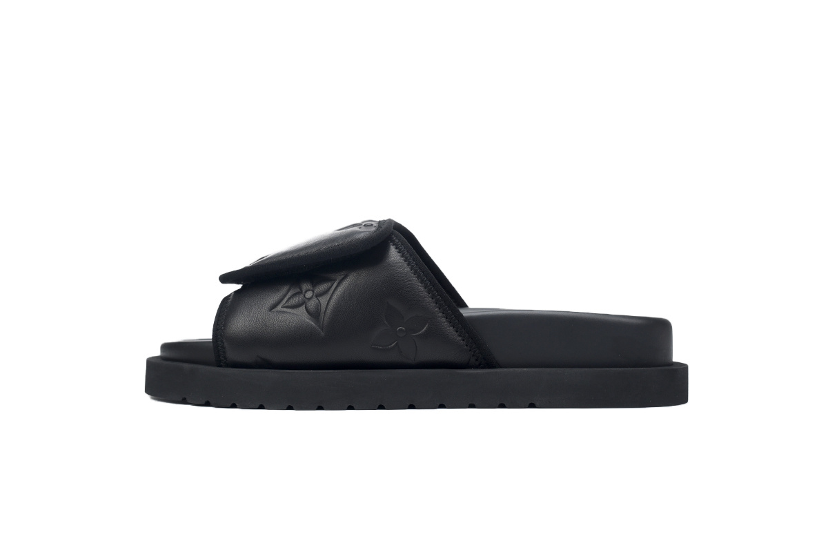 Louis Vuitton Miami Mules 1A90DX Slippers