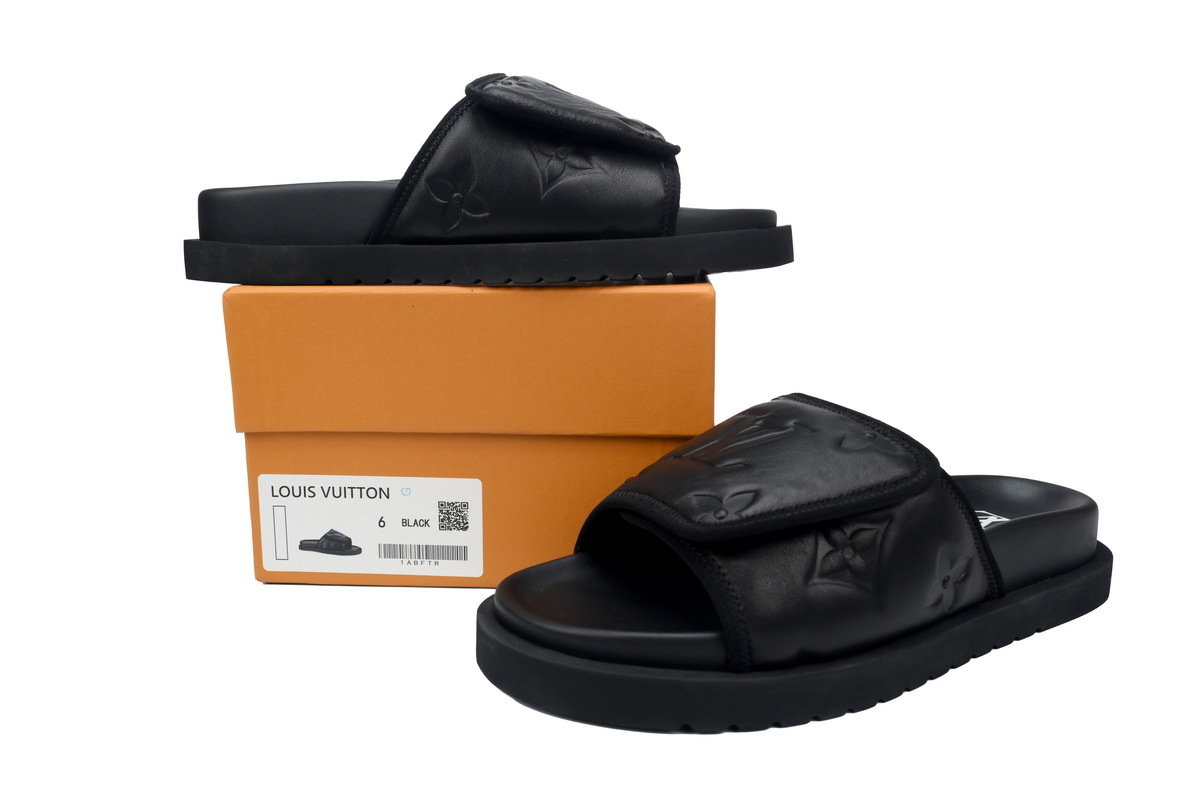 Louis Vuitton Miami Mules 1A90DX Slippers