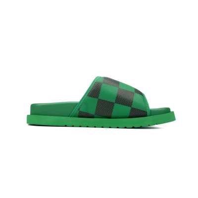Louis Vuitton Miami Mules Green Slippers 1ACY0 02