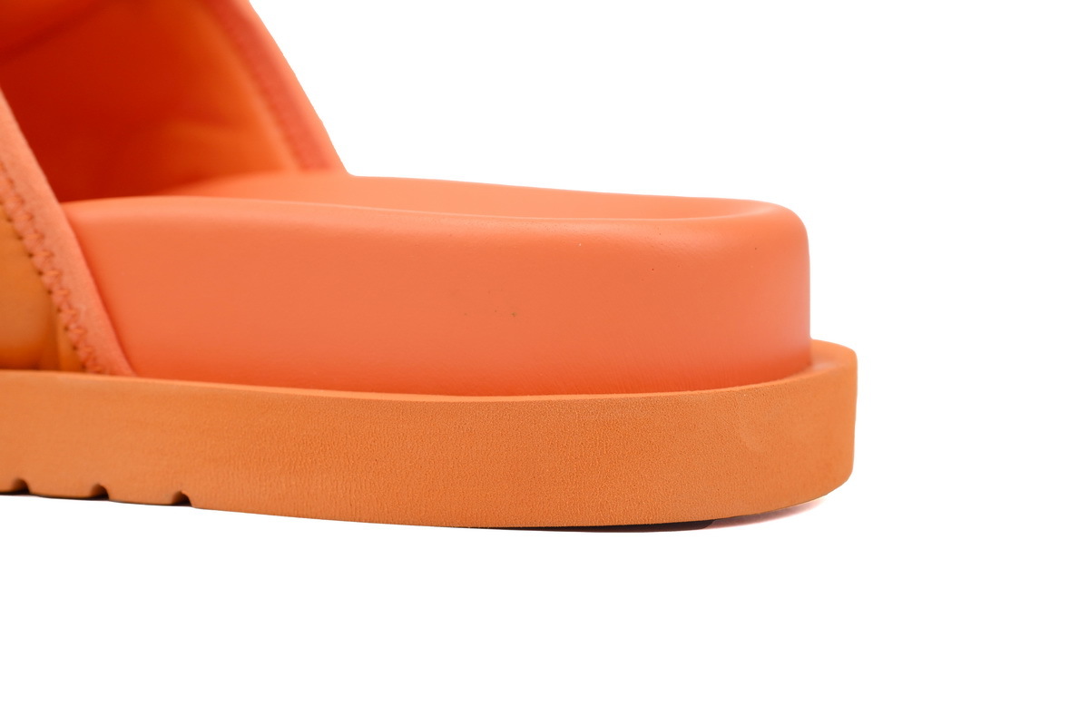 Louis Vuitton Miami Mules Orange Slippers 1AA7SA