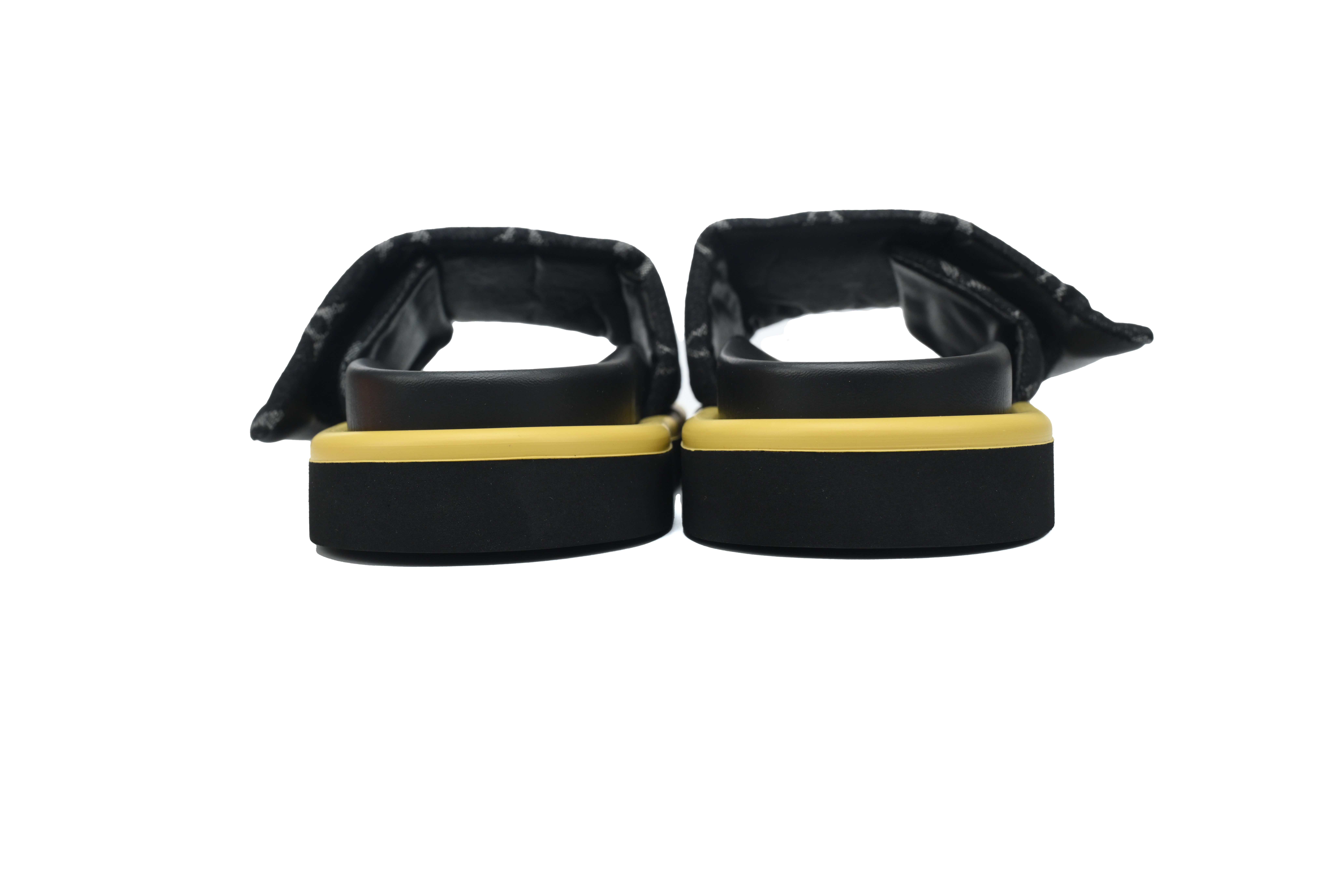 LOUIS VUITTON Pillow Noir Denim Slippers 1A9RZC
