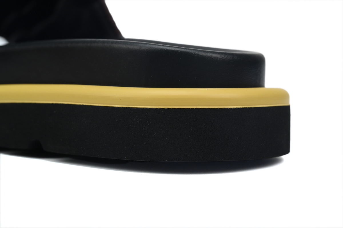 LOUIS VUITTON Pool Pillow Comfort Ebene Dark Brown Slippers 1A986