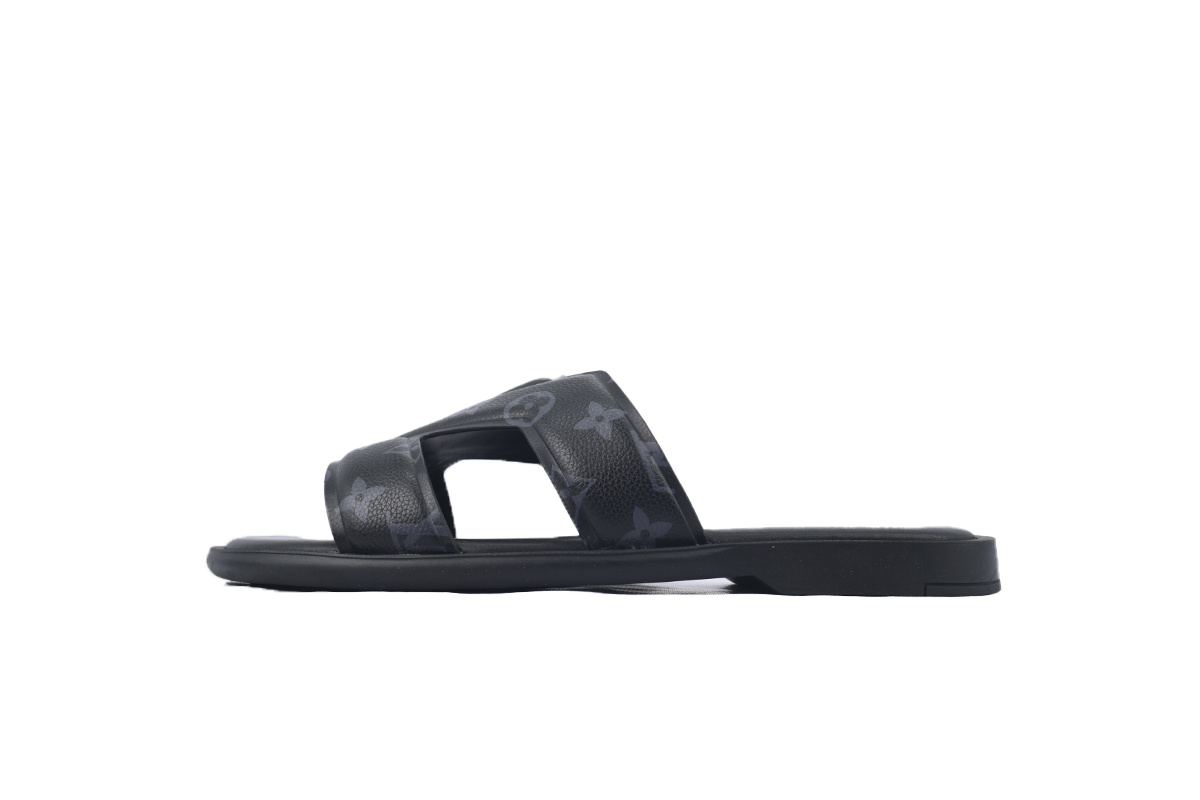 Louis Vuitton Slippers Oasis Black Monogram 1ACRPL