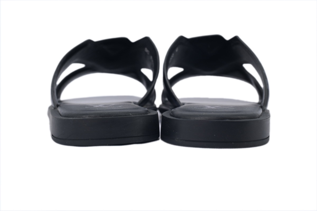 Louis Vuitton Slippers Oasis Black Monogram 1ACRPL