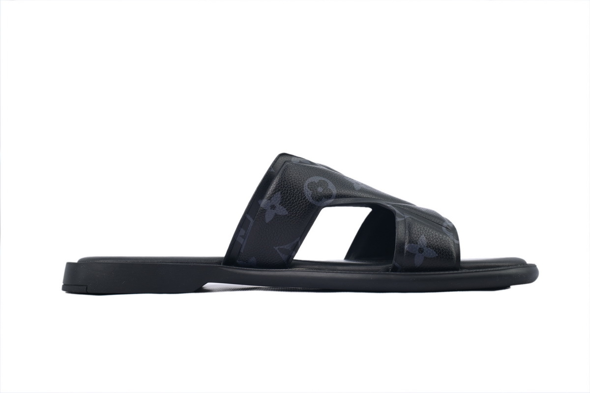 Louis Vuitton Slippers Oasis Black Monogram 1ACRPL