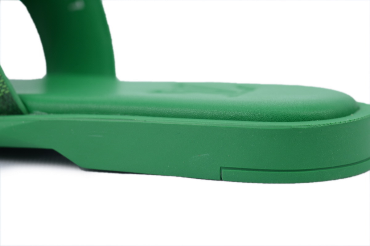 Louis Vuitton Slippers Oasis Green Grid 1AC5EI