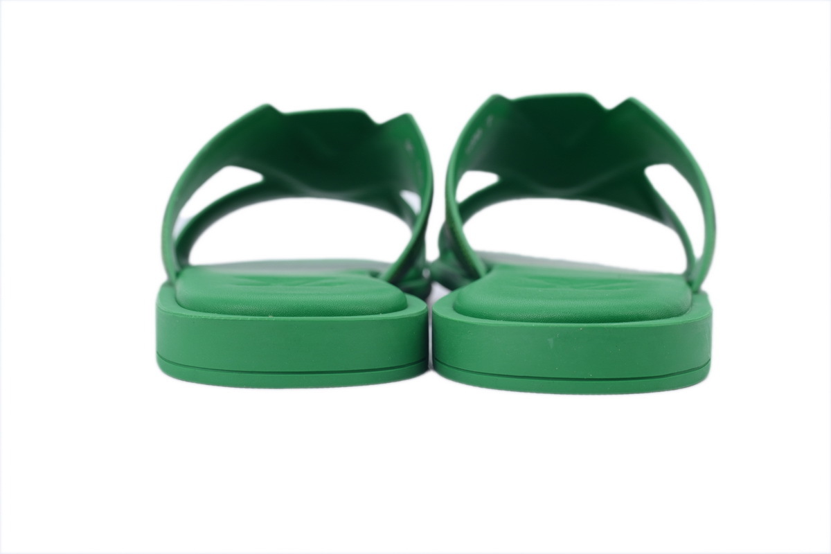 Louis Vuitton Slippers Oasis Green Grid 1AC5EI