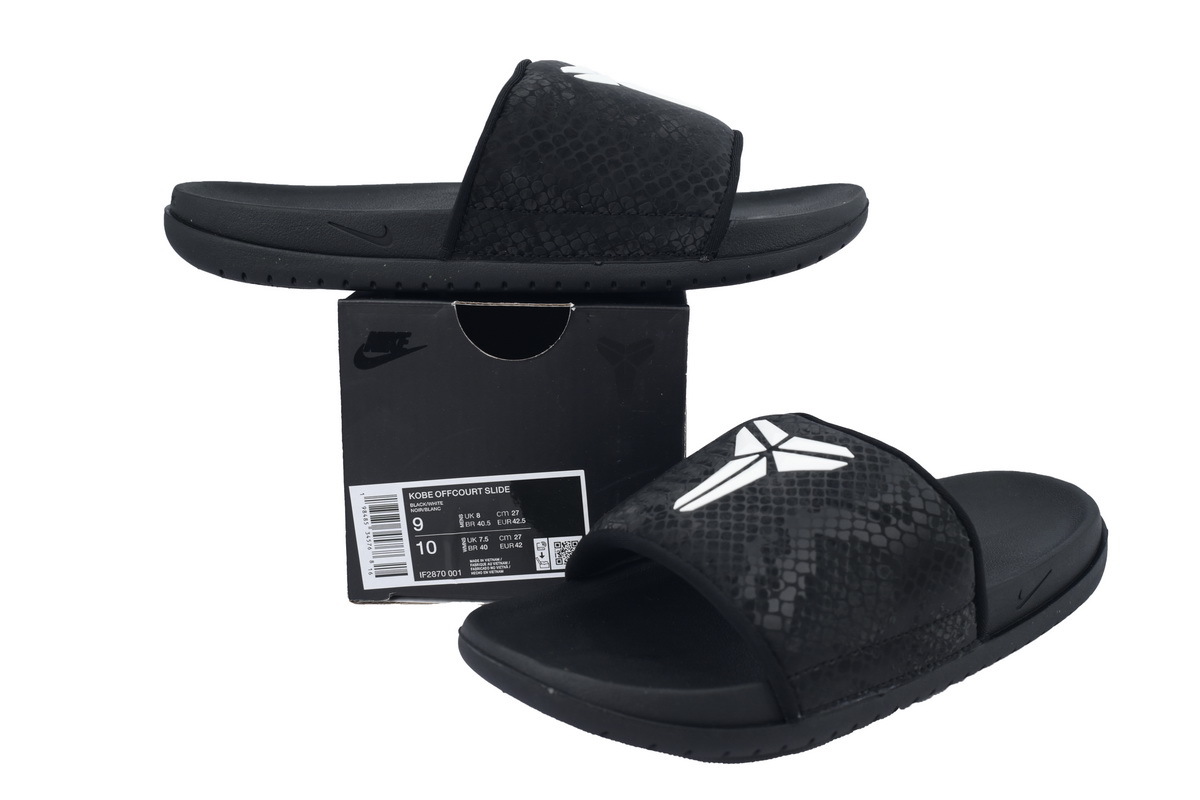 Nike Kobe Bryant x Offcourt Slide Black Slippers IF2870-001