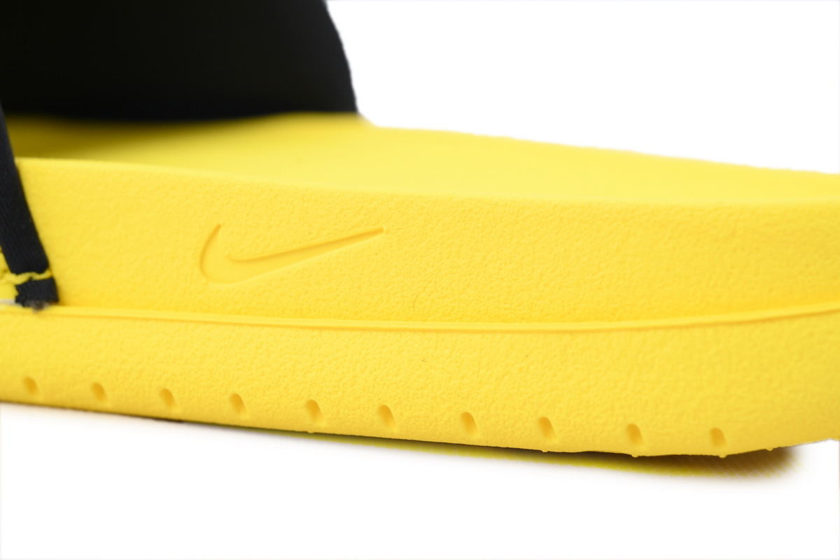 Nike Kobe Bryant x Offcourt Slide Black Yellow Slippers IF2870-700