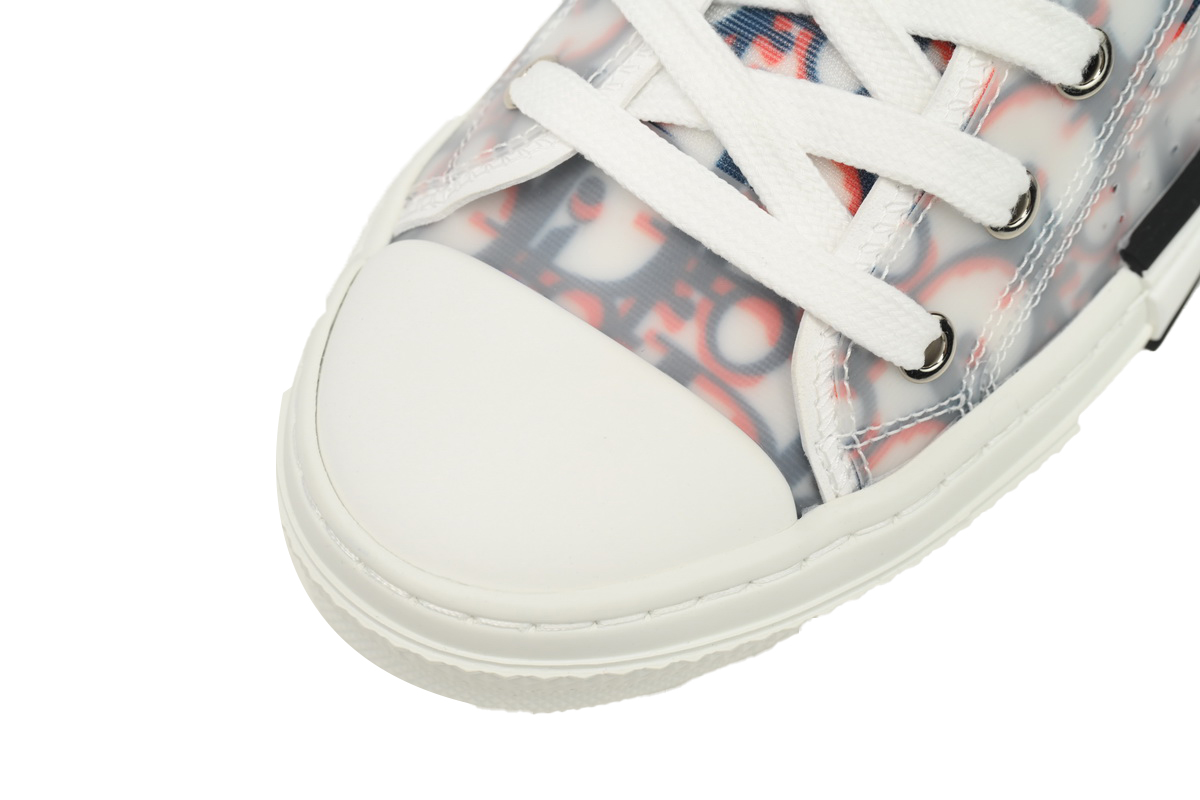Dior B23 Low Top Red Blue Oblique 3SN249YTG_H563