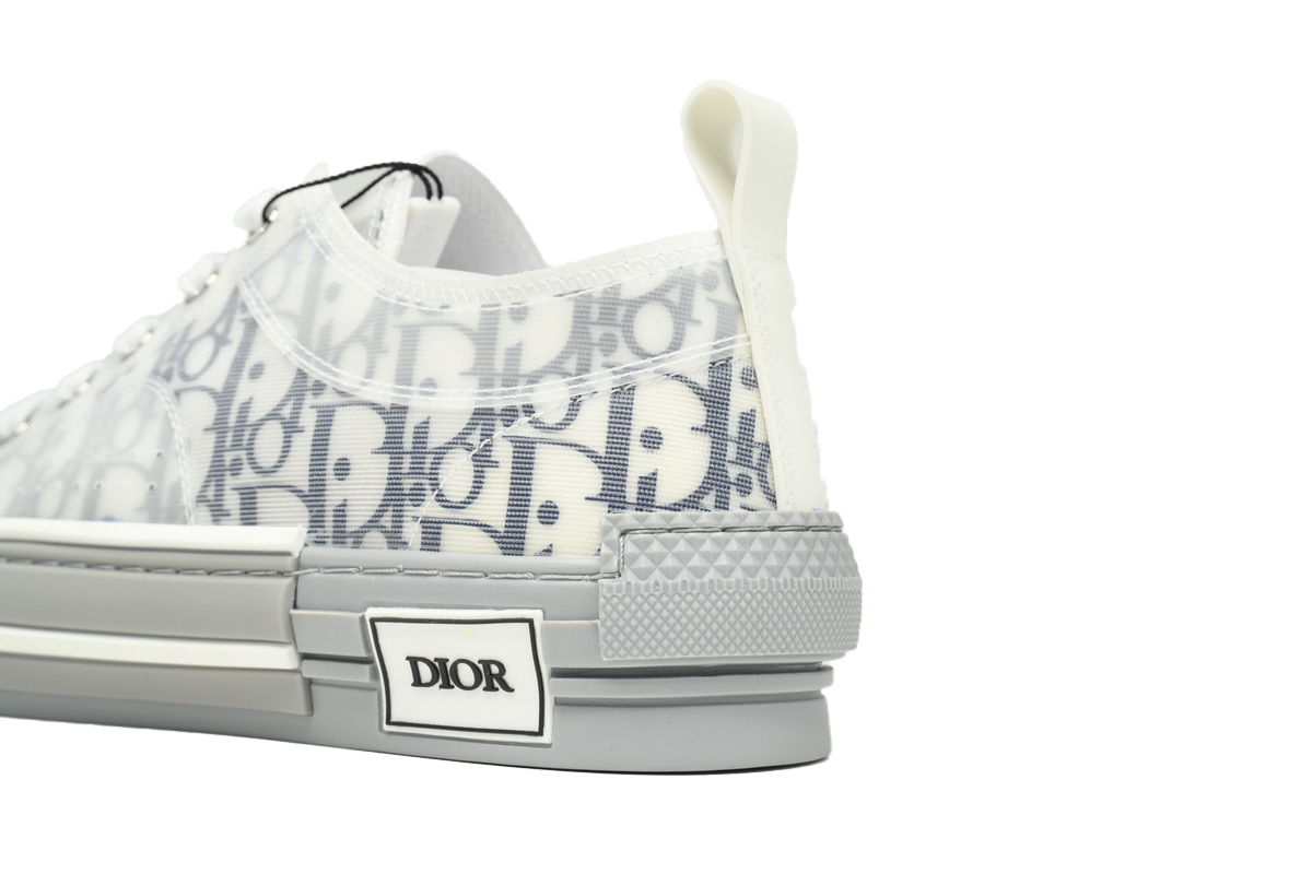 Dior B23 HT Oblique Low Cut Blue Gray