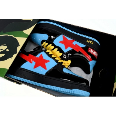 A Bathing Ape Bape Sta Low Black Widow 1I73-291-907 02