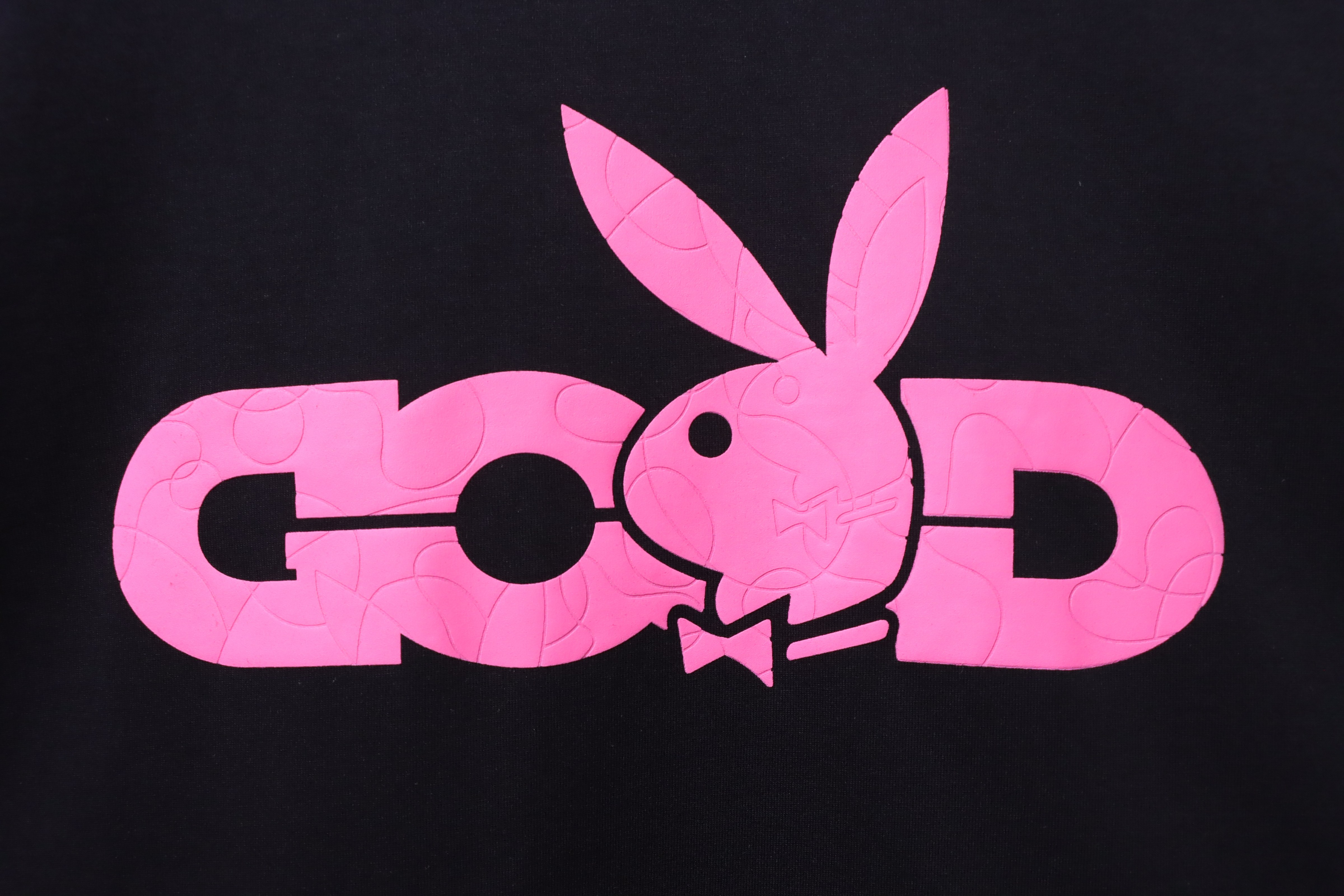 GOODBRAND 26SS Playboy Collaboration Puff Print Short Sleeve T-Shirt