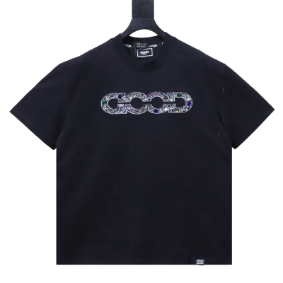 GOODBRAND 26SS Premium Luxury Gemstone Embellished Short Sleeve T-Shirt 01