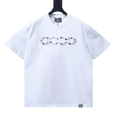 GOODBRAND 26SS Premium Luxury Gemstone Embellished Short Sleeve T-Shirt 01