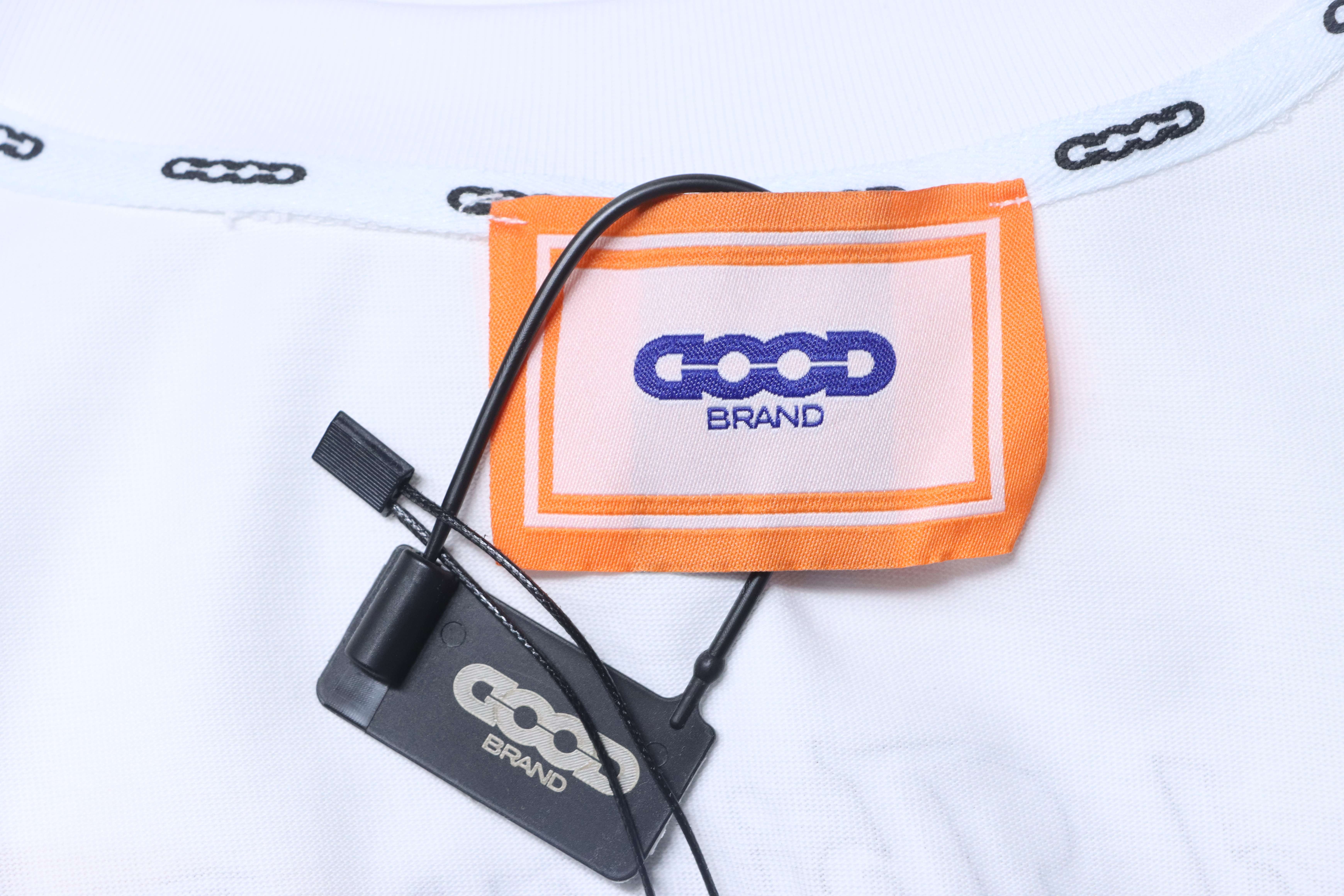 GOODBRAND Year of the Horse Puff Denim Rhinestone Short Sleeve T-Shirt