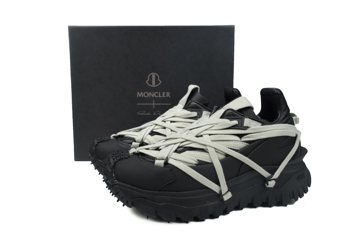 Moncler x RICK OWENS/RO Trailgrip Black MU02D4M10M4321-999