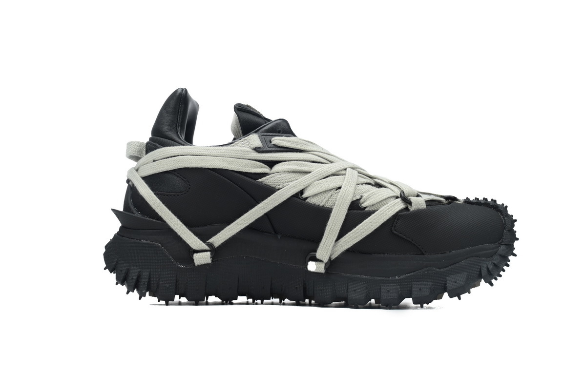 Moncler x RICK OWENS/RO Trailgrip Black MU02D4M10M4321-999