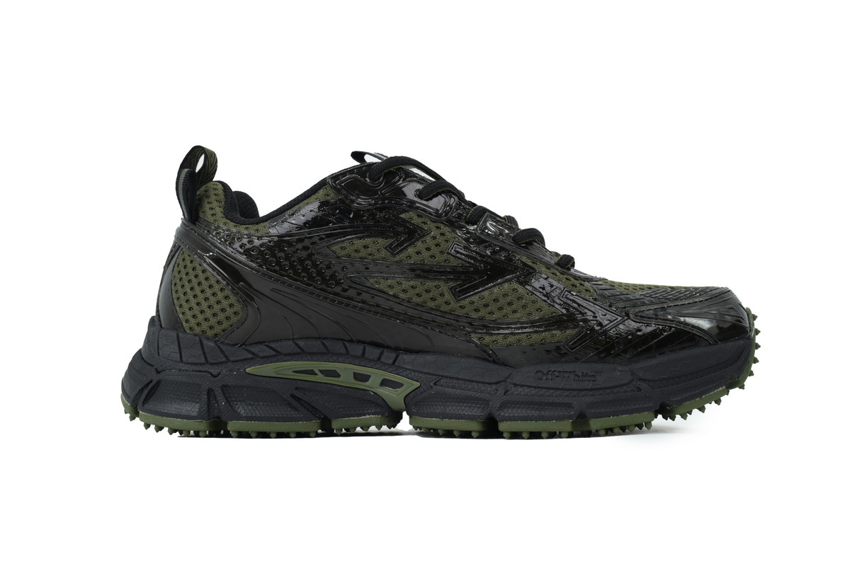 OFF-WHITE Be Right Back Dark Green OMIA295F25 FAB003 6310