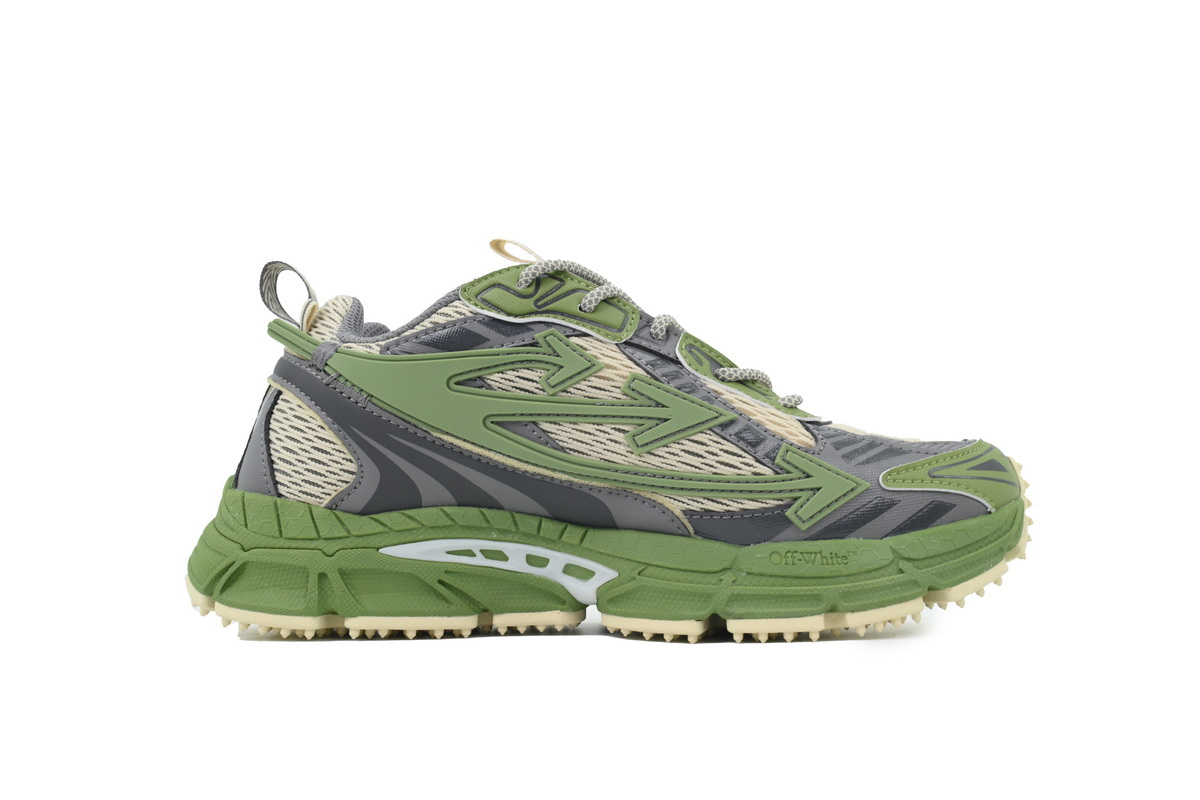 OFF-WHITE Be Right Back Military Green Grey OMIA295F24 FAB001 0038