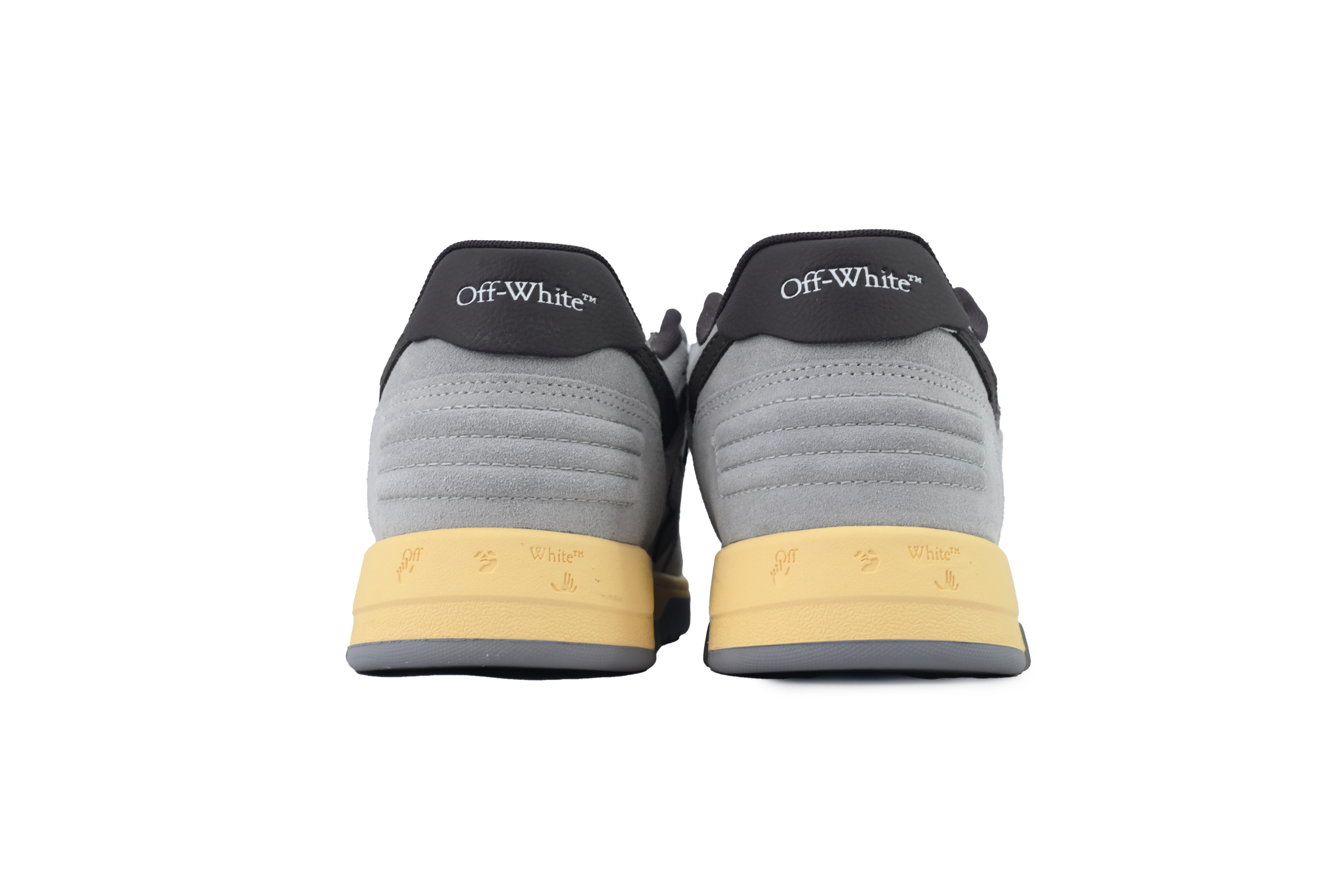 OFF-WHITE Out Of Office Low 'Light Grey Anthracite' OMIA189S 24LEA011 0511