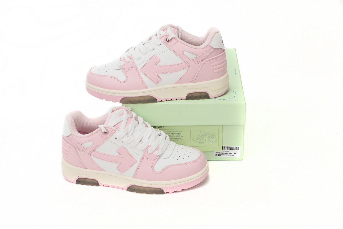 OFF-WHITE Out Of Office Pink White OMIA189 C99LEA00 13001