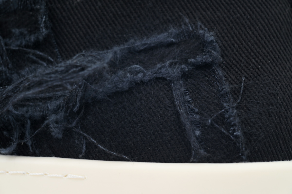 Rick Owens Destruction Of Canvas Surface
