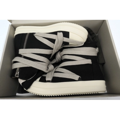 Rick Owens DRKSHDW Luxor Hexa High 'Black Milk' 02