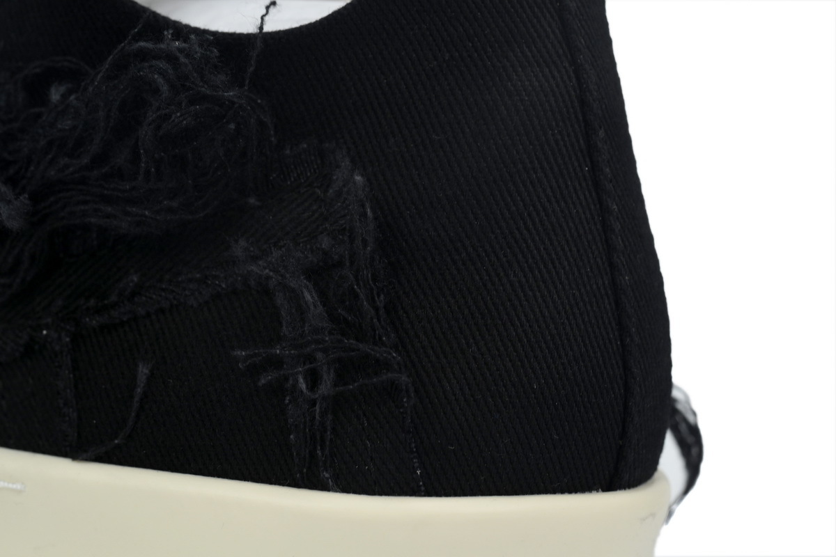 Rick Owens EDFU DRKSHDW Slashed Low 'Black Milk'