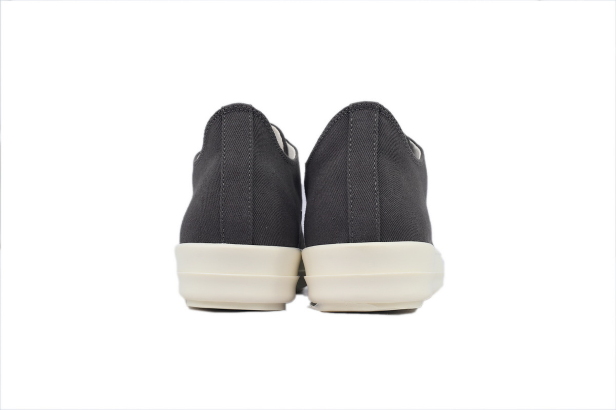 Rick Owens Grey Black Silk Surface