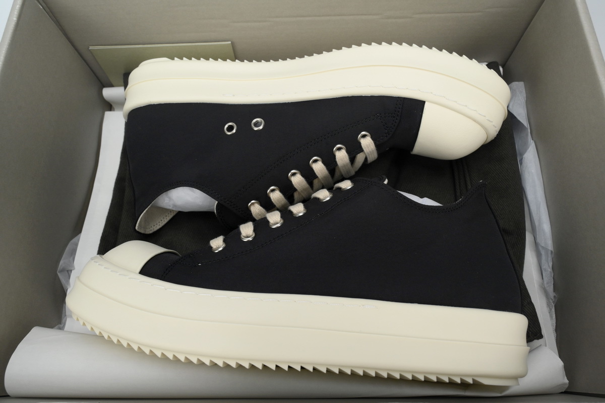 Rick Owens Lido DRKSHDW Low 'Black Milk'