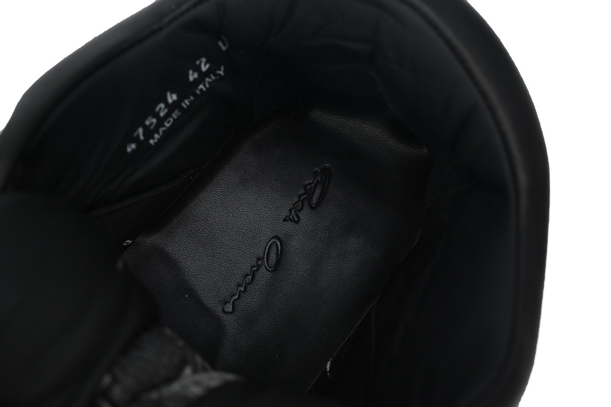 Rick Owens Luxor Jumbo Padded Low 'Black Milk'