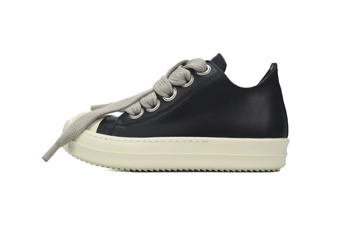 Rick Owens Jumbo Lace Black and White
