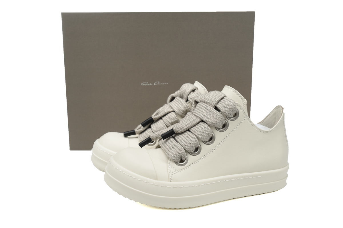 Rick Owens Jumbo Lace White