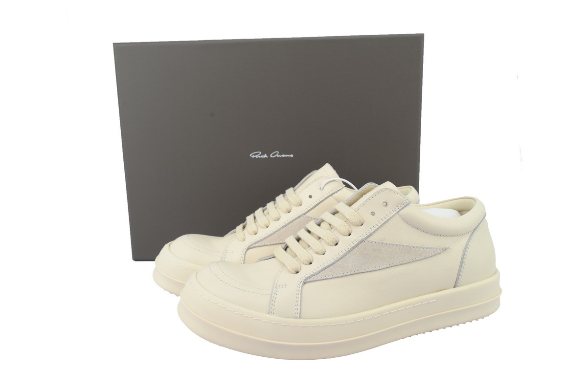 Rick Owens Wmns Lido Vintage Low 'Milk'