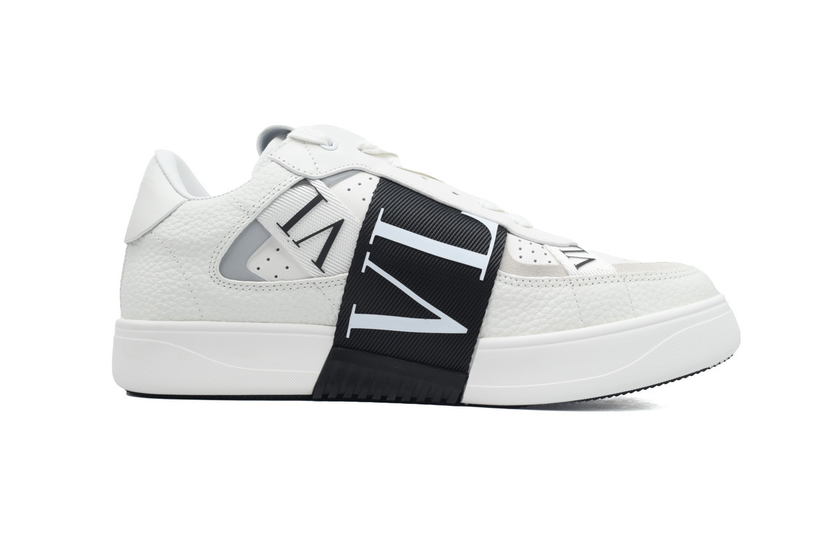 Valentino Garavani VL7N Low Sneakers White Black 4Y2S0C58WRQ24P