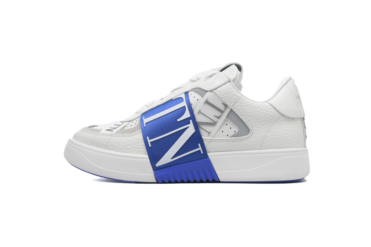 Valentino Garavani VL7N Low Sneakers White Blue 4Y2S0C58GAKYDL