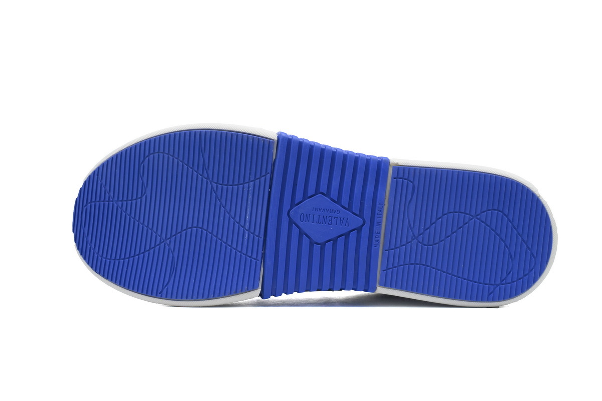 Valentino Garavani VL7N Low Sneakers White Blue 4Y2S0C58GAKYDL
