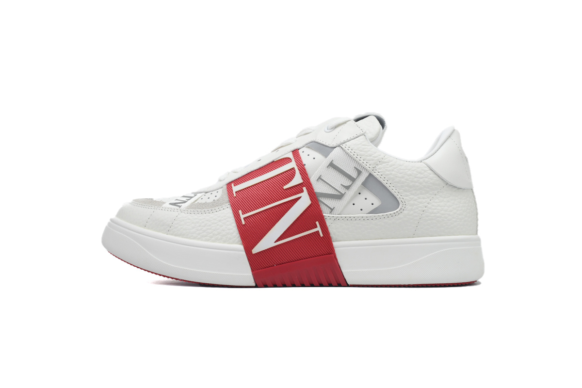 Valentino Garavani VL7N Low Sneakers White Red UY2S0C58WRQEY6